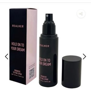NEW RealHer "HOLD ON TO YOUR DREAM" Probiotic Setting Spray